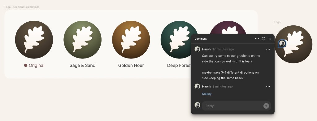Gradient exploration work example